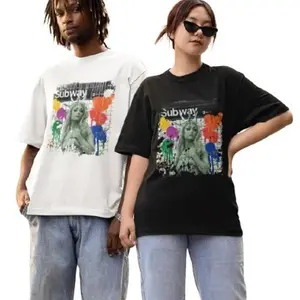 Vintage Nyc Subway Station Graffiti Spray Paint T-shirt - Chappell The Subway Tshirt Classic Cotton Menswear Top Hoodie Spandex