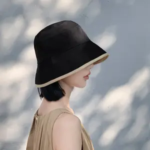 2026 Big Head Double-Sided Fisherman Hat, Unisex Bucket Hat, Suitable for Large Faces, Outdoor Travel, Sunscreen Sun Hat, Wide Brim Sun Protection Hat