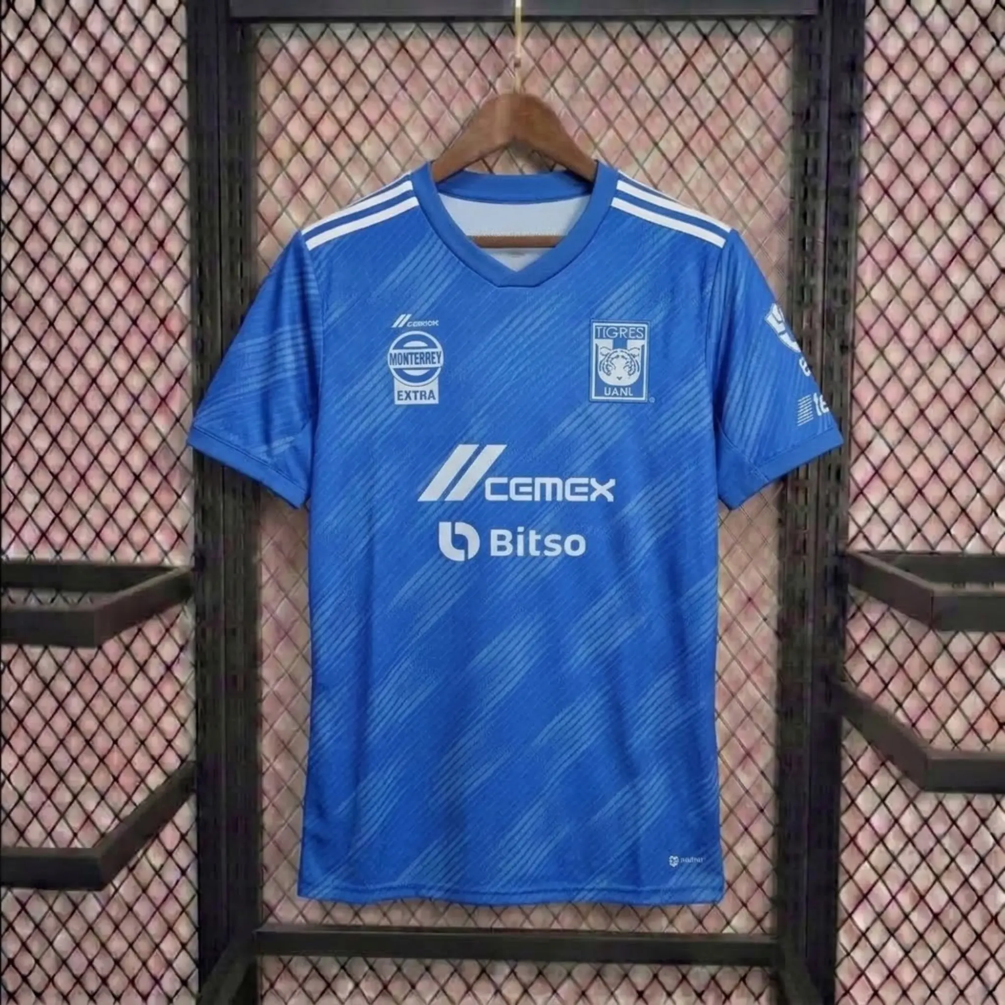 [Trending] - Tigres UANL 2022-23 Away Soccer Jersey - Full Print Logo