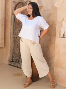 Natural Linen Coco Pant