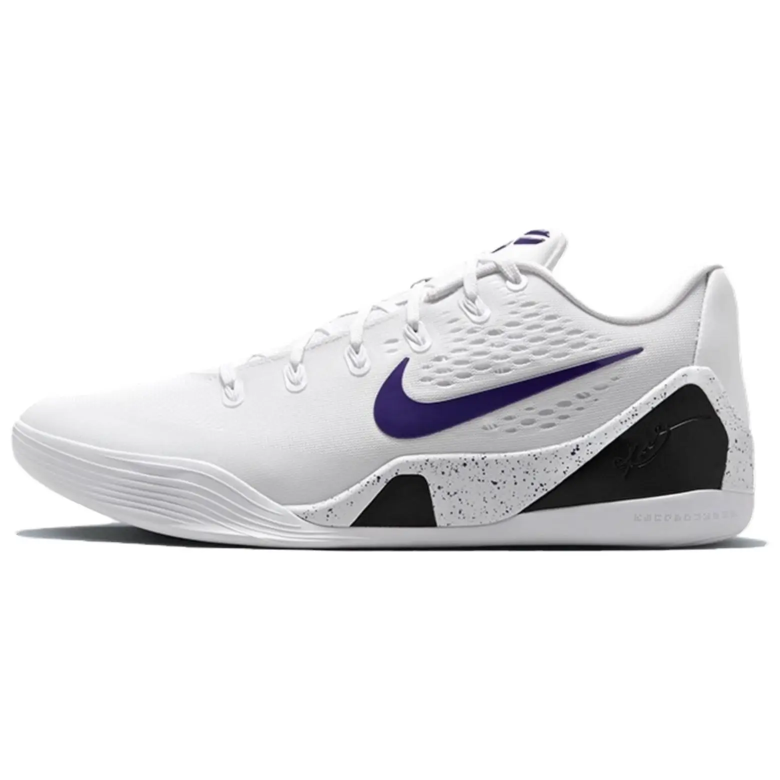 Men's Nike Kobe 9 EM Protro TB 'Lakers Home' Athletic Performance Basketball Sneakers - Lightweight, Narrow Fit, Responsive Cushion, Retro Look, Male Multi-Size (7-12 US Men's Incl. US M 10)