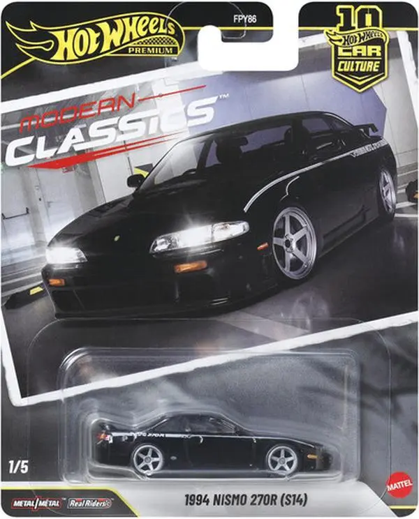 Hot Wheels Premium: Modern Classics 1994 Nismo 270R (S14)  [COLLECTIBLES] Toy Car, Collectible