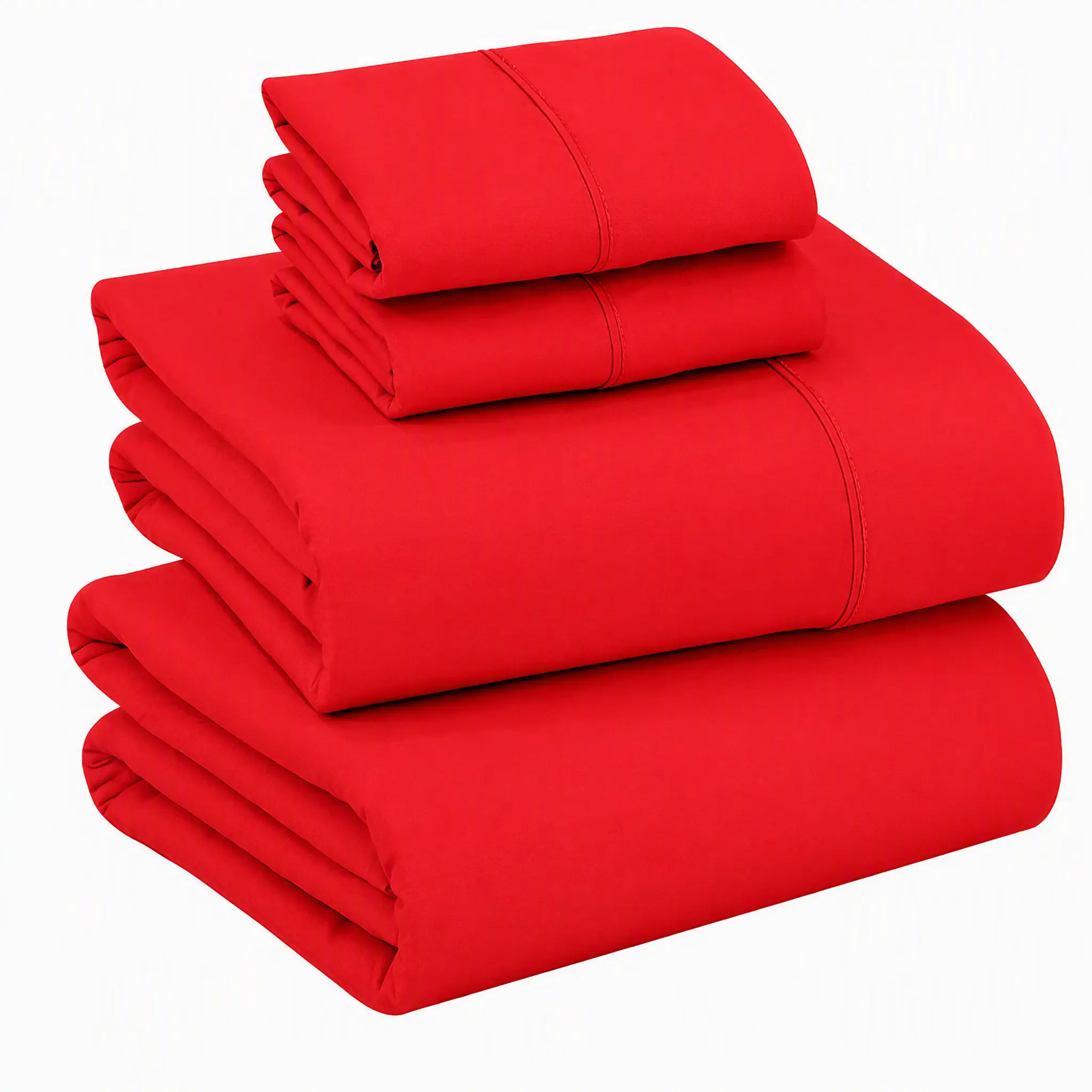 Cosybay 4/6 Piece Sheet & Pillowcase Sets - Breathable & Soft Sheets - 15" Deep Pocket Fitted Sheet & Flat Sheet & Pillowcases,Hotel Luxury Bed Sheets for Bedroom,Easy-Fit, Extra Soft and Wrinkle Free Sheets,Halloween & Back to School & Family Essential