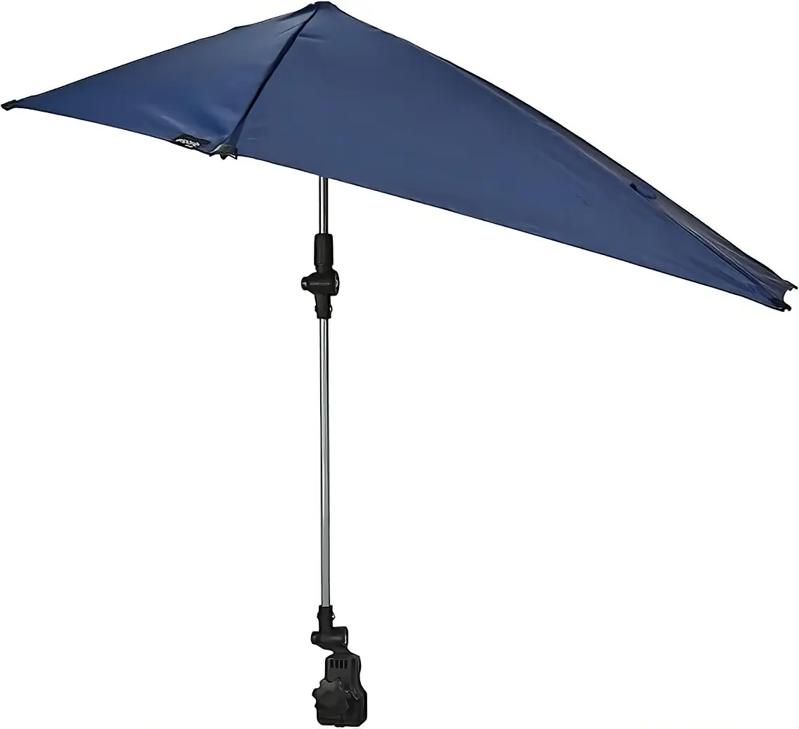Sport-Brella Versa-Brella, SPF 50+ Protection Adjustable Umbrella with Universal Clamp for Fishing, Sports & Outdoor Leisure Use