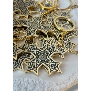 Classic Coptic Cross Keychains