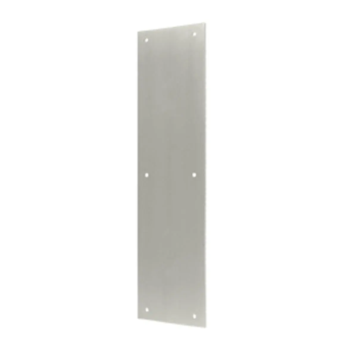 212 MAIN Deltana Solid Brass Door Push Plate, 3.5x15 in Satin Nickel Finish, Included Mounting Hardware (Bolts), Weatherproof, Corrosion-Proof, for Residential/Commercial Use