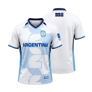 2026 Argentina National Football Jersey, Men’s Breathable Short Sleeve Soccer Shirt, Gift For Fans