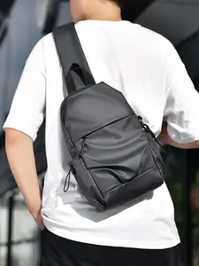Crossbody Chest Bag for Outdoor Travel, Single Shoulder Multifunctional Small Backpack, Large Capacity for Sports and Cycling, Perfect for Commuting, Versatile Shoulder Bag