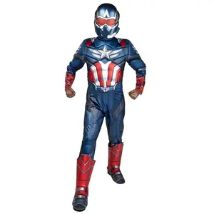 Deluxe Boy's Captain America Sam Wilson Costume