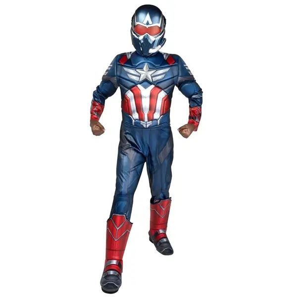Deluxe Boy's Captain America Sam Wilson Costume