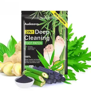 10pcs Foot Detox Patches for Stress Relief, Toxin Removal & Better Sleep Natural Deep Cleansing Pads Healthy Healthcare Solution