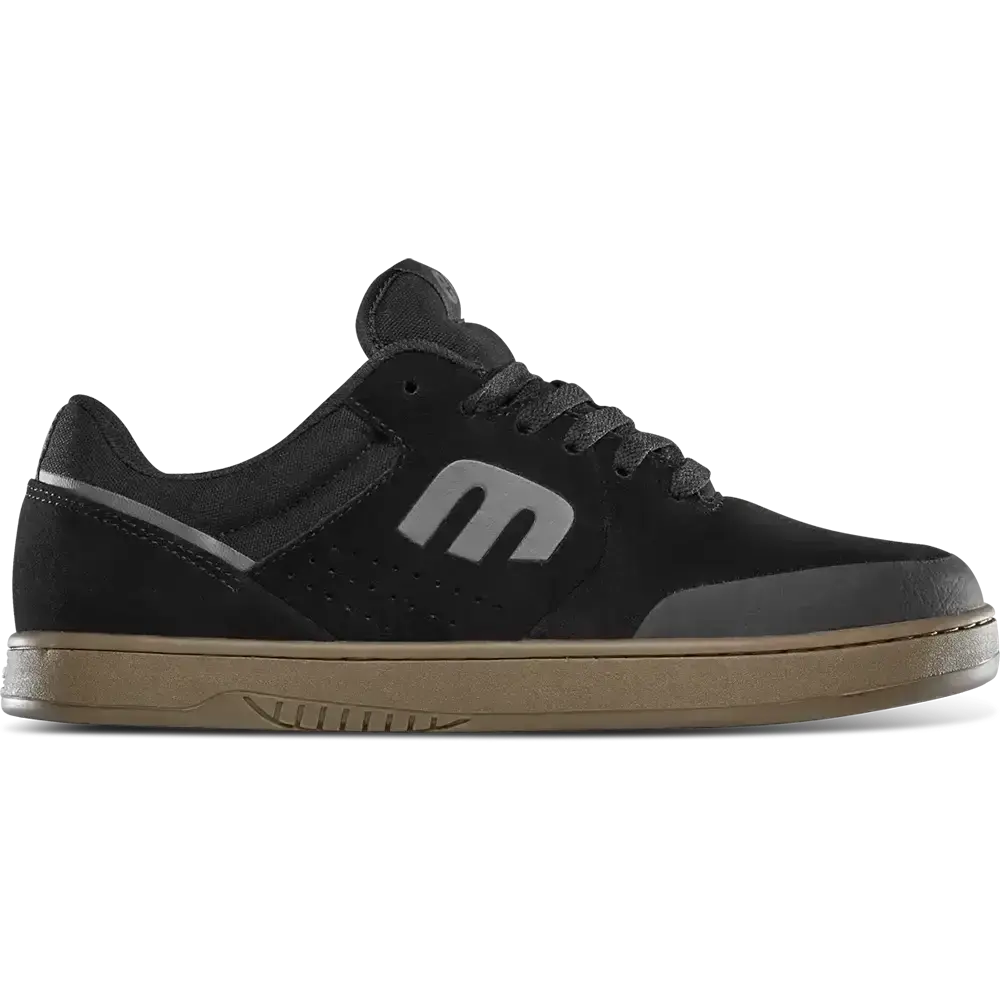 etnies Marana Michelin Black Gum Skate Shoes – Durable Cupsole, Rubber Sole, Trainer Athletic Lightweight, Pro Skateboarding Sneakers, Party, Skate Style, Synthetic, Breathable, Casual, Footwear