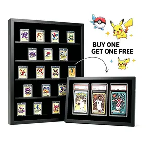 BOGO FREE! Buy 1 Get 1 Free Card Frame | Multi Layer Deep Shadow Graded Display Box for Sports Cards, Pokemon & TCG Cards with Museum Grade Acrylic