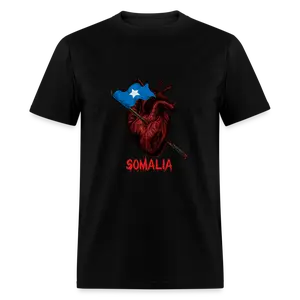 Somalia heart t shirt