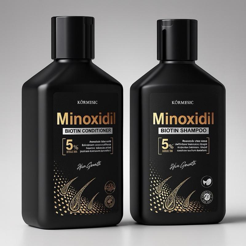 5% Minoxidil Hair Growth Shampoo & minoxidil Conditioner,Volumizing, Used for men and women with hair loss and thinning hair ,Supports Hair Growth, Hair Strengthening with Minoxidil Oil 300ml