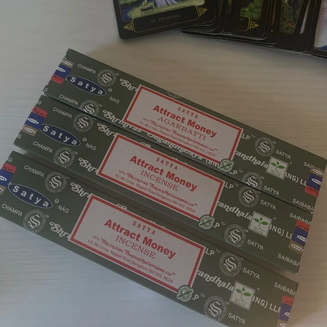 ATTRACT MONEY INCENSE
