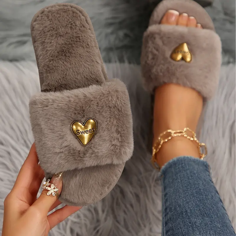 Women's autumn and winter wedge thick sole slippers high water table sponge cake sole sponge soft sole waterproof upper outdoor slippers non-slip outdoor women's shoes Thick Bottom Slippers, Thick Soled Slippers
