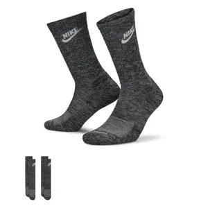 LACOSTE Nike Everyday Plus Cushioned Crew Socks, Gray Color, Comfortable Fit, Ideal for Everyday Wear