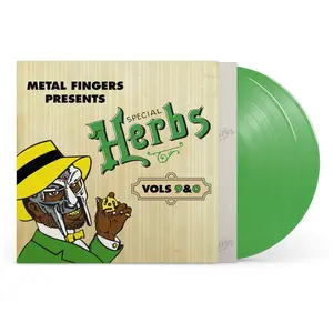 MF Doom - Metal Fingers Presents: Special Herbs Vol. 9 & 10 - Green  [VINYL RECORD - LP] Colored Vinyl, Green