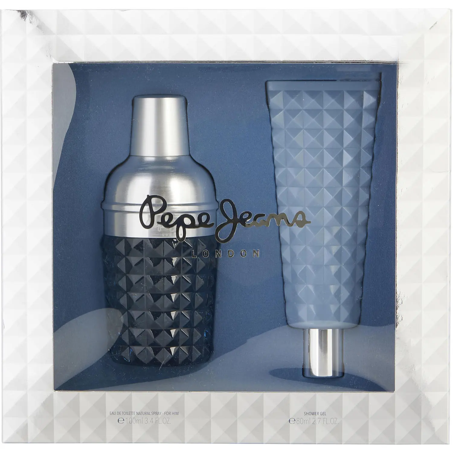 Pepe Jeans Set-Edt Spray 3.4 Oz & Shower Gel 2.7 Oz For Men