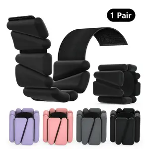 Adjustable Wrist & Ankle Weights for Workout, Set of 2 – 2lb or 4lb, Ideal for Running, Yoga, Dance, Pilates, Cardio, Strength Training