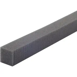 Building Products 02006 1-1/4 in x 42 in Gray Foam Window Seal Strip – Air Conditioner Window Seal, Weather Stripping Foam Insulation for Window AC Units, Adhesive Foam Strip