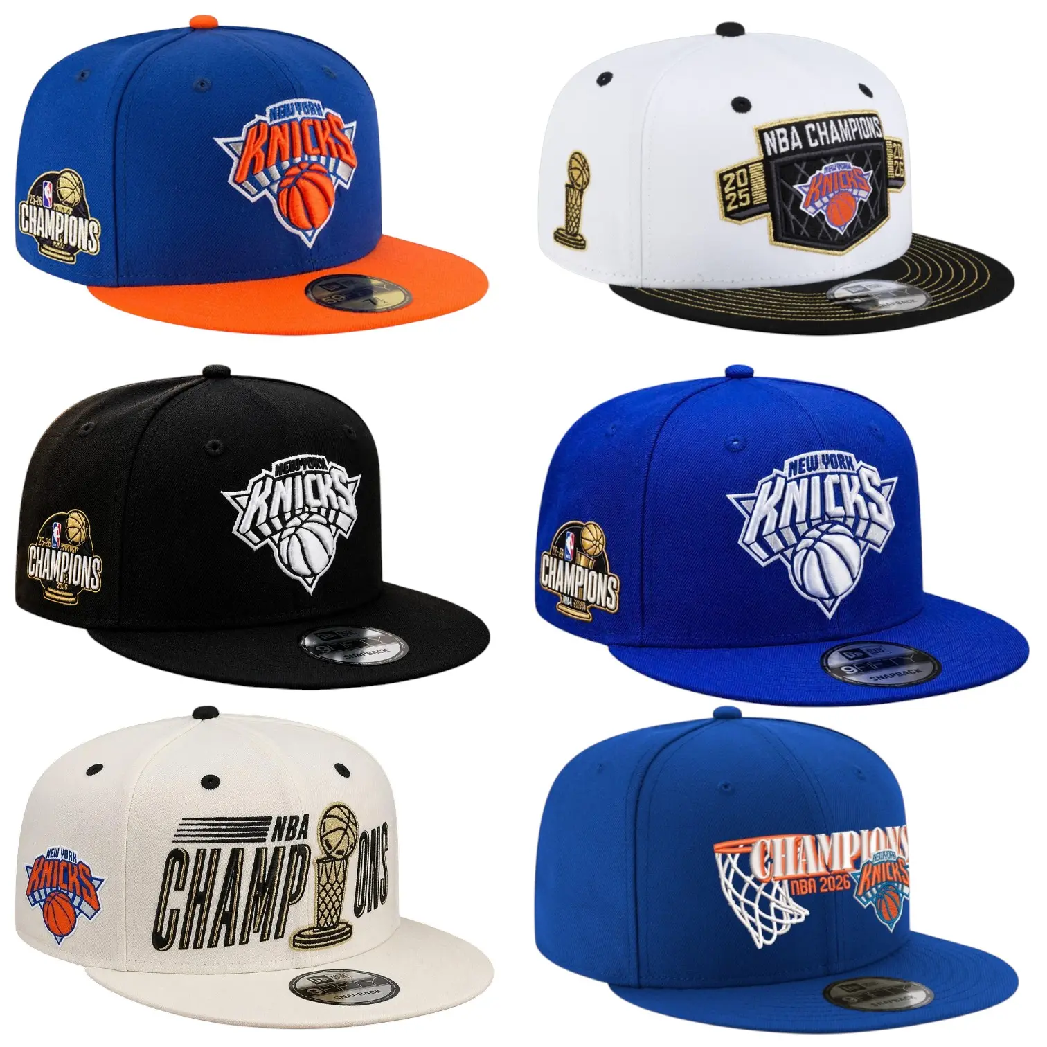 New Era New York Knicks Champions Finals Adjustable Snapback Hat