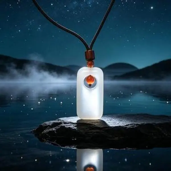 Manifest Blessings Pendant Necklace, Symbolic Accessory for Fulfilling Love Life, Work Growth & Gentle Emotional Wellness