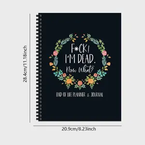Start My Final Wishes Plan, End-Of-Life Planning Checklist Organizer, Detailed Account Info, Life Planner Notebook