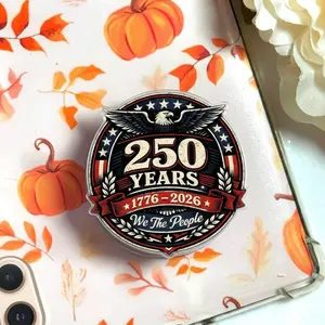 Patriotic 250th Anniversary Magsafe Phone Grip Eagle Statue Of Liberty Detachable Magnetic Kickstand, 4th Of July America Gift