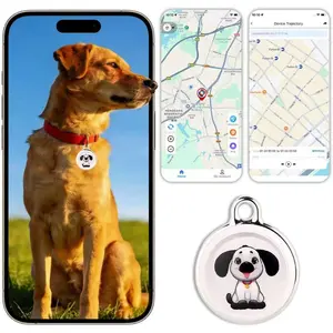 2026 GPS Tracker for Pet No Monthly Fee No SIM Card Needed Real-Time Tracking for Dogs Cats Small Animals Lightweight Design Long Battery