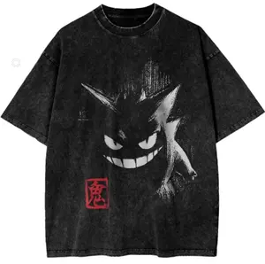 Gengar Shirt, Pokemon Shirts, PKM Shirts, Anime TShirt, Vintage T-Shirt