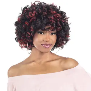 Shake N Go Natural Me Synthetic Hair Full Wig - FLEXI-ROD CURL