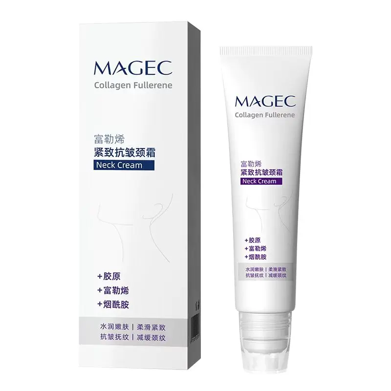 MAGEC Collagen Fullerene Neck Cream - Daily Neck Care Essential for Smooth & Firm Skin sohochic