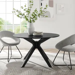 Modway Traverse 47" Dining Table in Black Black