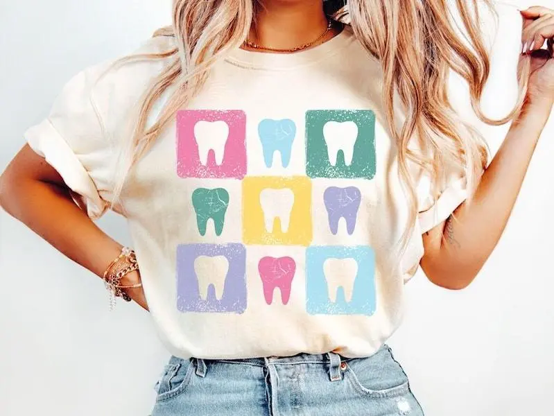 Dental Shirt, Dental Hygiene Gift, Dental Assistant, Dentist Shirt, Dental Office Gift, Pediatric Dental Squad Shirt, Dental Hygienist