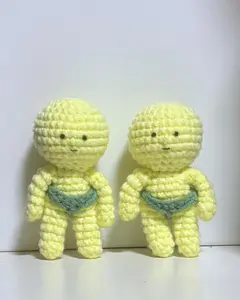 Crochet Smiski Amigurumi – Handmade Poseable Plush Toy With Cute Look, Perfect Collectible Gift For Fans And Decor Lovers