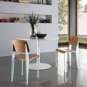 Modway Cabin Dining Side Chair in Natural White