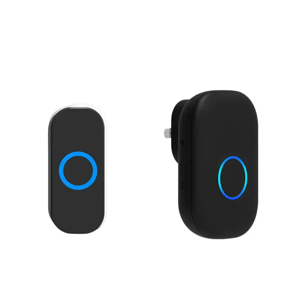 Wireless Doorbell, Waterproof Doorbell, 1000ft/150m Long-Range Remote Control, Plug-and-Play Easy Installation, IP55 Waterproof , 38 Ringtones, 4-Level Adjustable Volume, LED Flashing Light, Transmitter and receiver for Elderly & Kids.