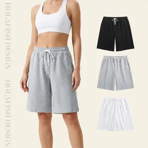 Holafish Casual  Short 80% Cotton 20% Polyester Stylish Comfortable Unisex Casual Wear Bottoms for Men & Women Trendy Fashion - Fit, Womenswear Basic Maternity