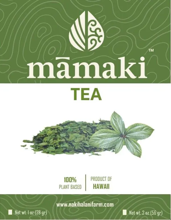 Mamaki Iced Tea 6pack - 100% Brewed Hawaiian Mamaki  16.5oz can    The one and only original canned 100% Hawaiian Iced Mamaki Tea  MAMAKI BENEFITS - Naturally caffeine free, Mamaki is known for its powerful antioxidant and medicinal benefits