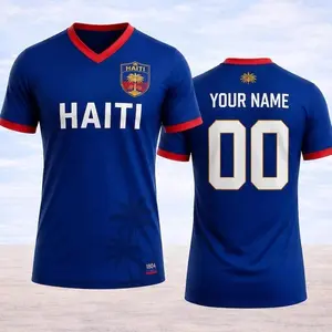 Haiti Soccer Jersey 2026 ''Custom Name'' Number,V3 Haiti National Team all Shirt, Custom Haiti 1804 Football Apparel, Unisex Sak Pase Supporter Tee, Citadelle Laferriere Blokecore Jersey, Haiti Soccer Fan Graphic Tee