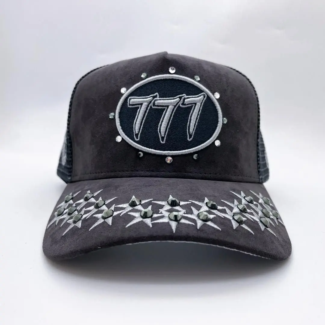 Hudson V1 diamond 777 suede trucker hat Cityswagusa.com
