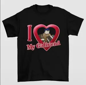I Love My Girlfriend Guest 666 Fan Graphic Tee Forsaken Gamer Shirt