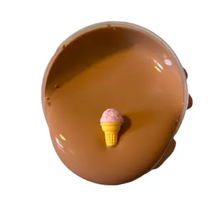 Melted Chocolate Ice Cream Slime