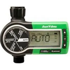 Rainbird Electronic Hose End Timer 1ZEHTMR, Digital Controller for Automating Hose End Sprinklers, 15 psi Min, 90 psi Max, Batteries-Powered