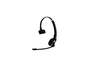 Sennheiser SD Pro 1 ML (1000562) - Single-Sided, Multi Connectivity Wireless DECT Headset for Desk Phone & Certified for Skype for Business, Ultra Noise-Cancelling Microphone (Black)