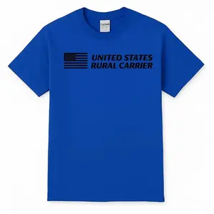 Postal Worker Cotton T-Shirt | Rural Carrier, City Carrier Crewneck