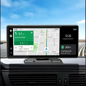 Portable navigation Car Player  9 wireless connection navigation with 32GB memory card  - black