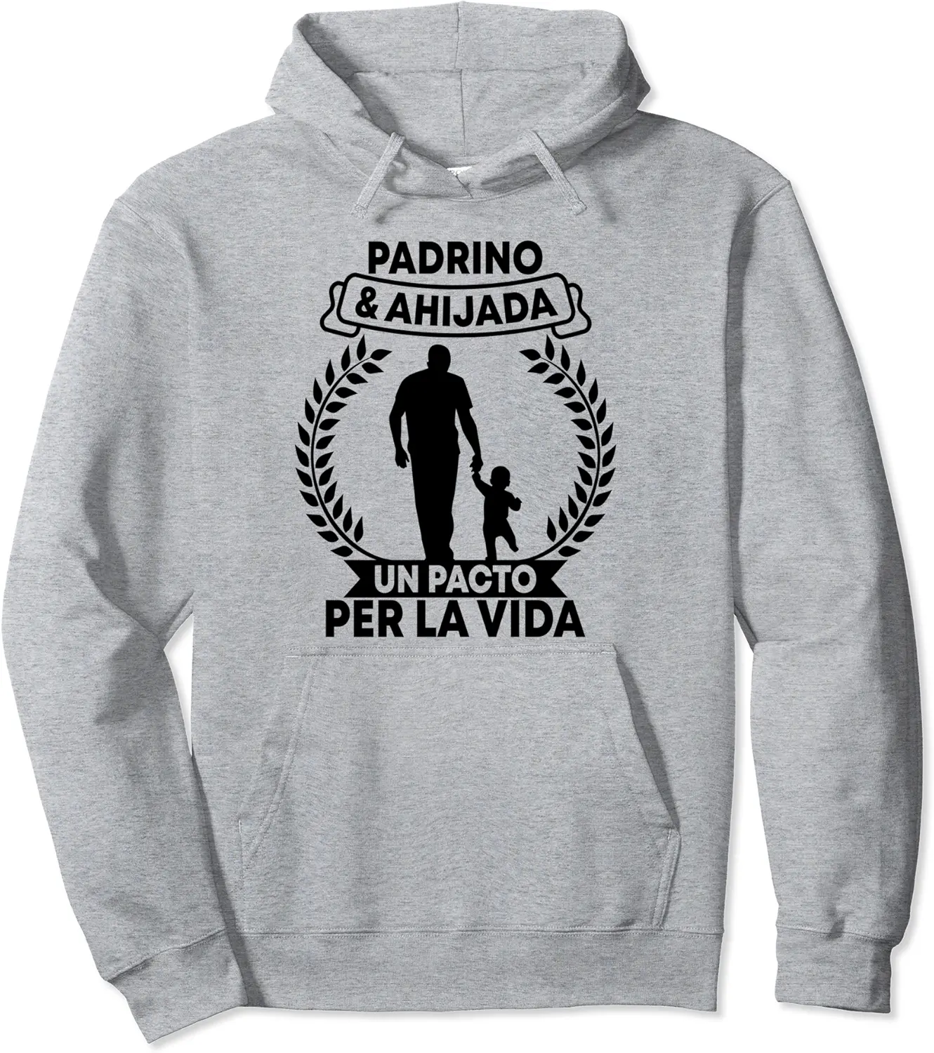 Padrino y Ahijada pacto per la Vida Godfather & Goddaughter Pullover Hoodie - Latellestcha Shop 55B0BBY1435N